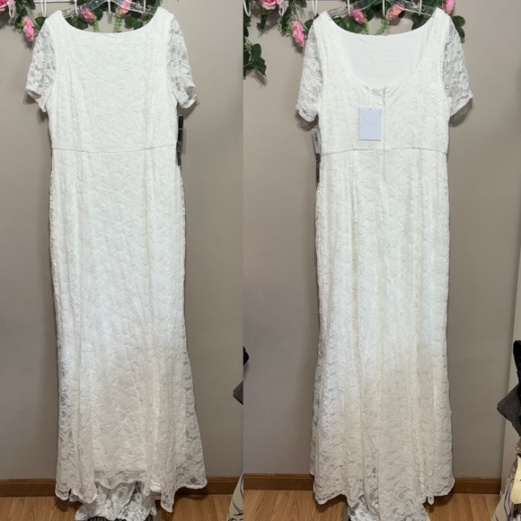 NWT Torrid Wedding Dress - Picture 2 of 10